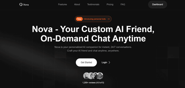 Nova - You Custom AI Friend, On-Demand Chat Anytime
